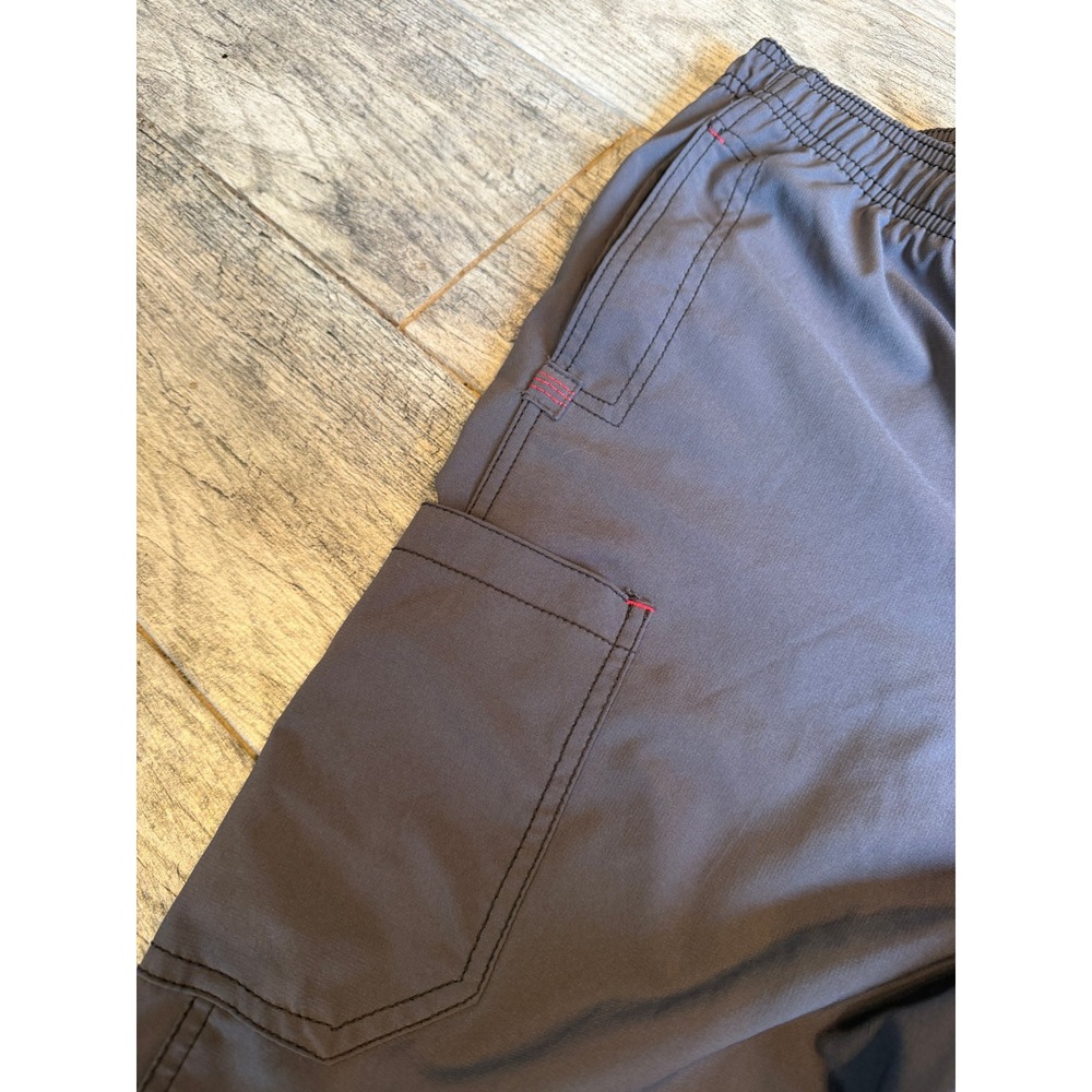 Carhartt Force Scrub Pants Large Grey Cargo Medical Nursing Womens Utility - Picture 13 of 14